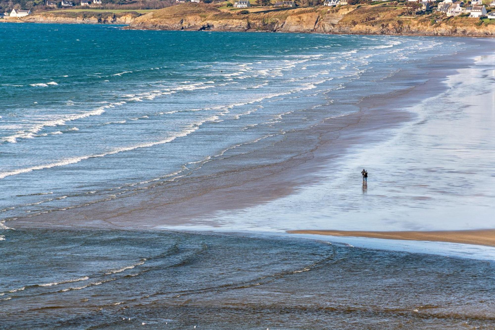 Studio Vue Sur Mer Plomodiern Kültér fotó