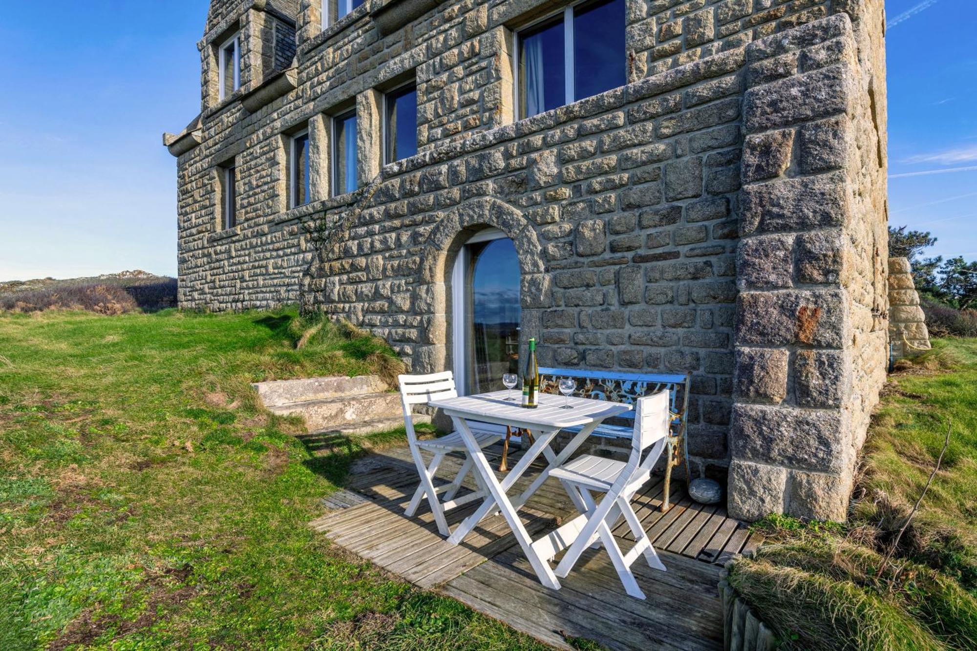 Studio Vue Sur Mer Plomodiern Kültér fotó